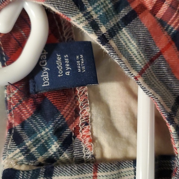 Baby Gap Plaid Dress with Zip Pockets Size 4 - Picture 5 of 11